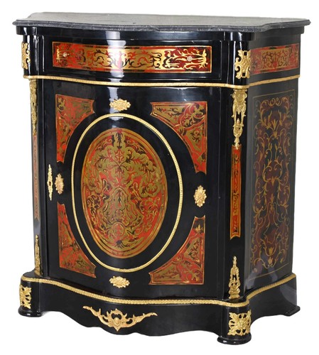 Boulle schrank halbschrank - boulle,