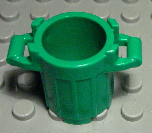 Lego tonne mülltonne grün - lego,
