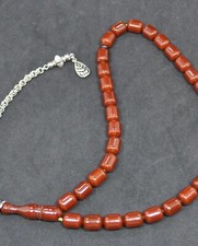 Tesbih Cubuk Malzeme Kehribar harika cekim harika renk 8,5x11,5 mm fici kesim