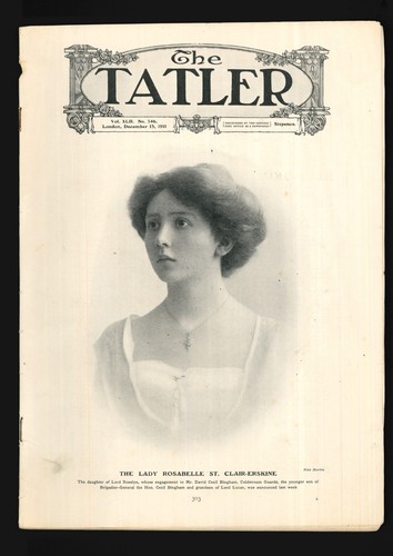 Tatler magazine back - tatler,