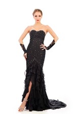 Hbh abendkleid mit - abendkleid,