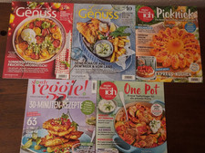 5 Kochzeitschriften,2 Meine Familie und ich, 2Lust auf Genuss,1xslowly veggie