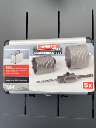 Powerfix profi bohrkronen set - profi, bohrkronen-set
