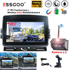 2x Rückfahrkamera Solar