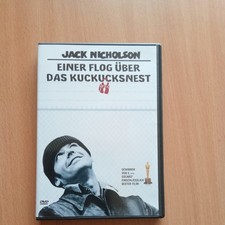 DVD Jack Nicholson Einer flog über das Kuckucksnest von 1975 FSK 12  5 Oscars 