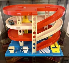 Matchbox Garage Motorway MG-6 Superfast Spielzeug Parkhaus Vintage ohne OVP