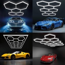 Hexagon LED Lampe Röhr Waben