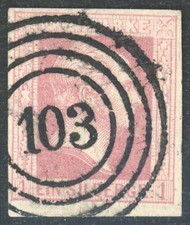 Preußen Nr. 6 gestempelt