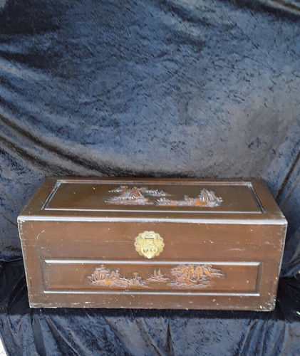 Asiatische hochzeitstruhe holz - hochzeitstruhe,