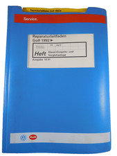 Reparaturleitfaden Golf 3 Vento 1,9l D TD Motor 1Y AAZ Diesel  Einspritzanlage 