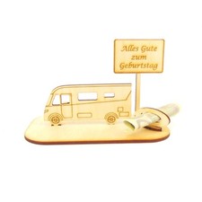 Gutschein-Geldgeschenk Wohnmobil Integriert Geburtstag Camper Weihnachten Rente