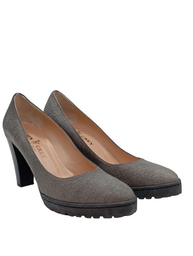 John grey hochfront pumps - grey, hochfront-pumps