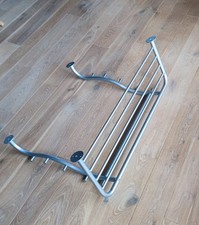 IKEA Logga Wandgaderobe mit Hutablage Silber