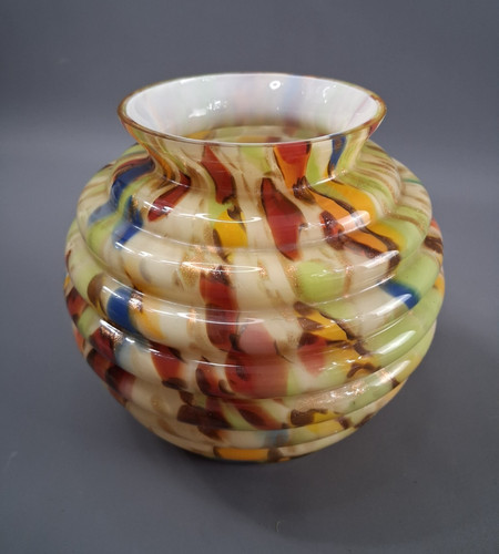 Glas vase art - vase, art-déco