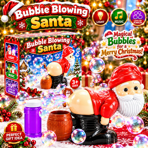 Santa claus christmas bubble - christmas,