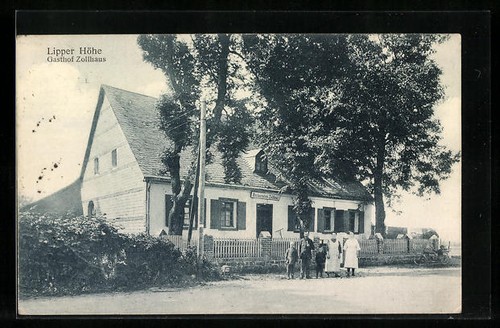 Ansichtskarte burbach lipper - ansichtskarte, burbach,