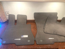 Original Fussmatten Veloursmatten Mercedes S-Klasse W221 kurz grau  2005 - 2013