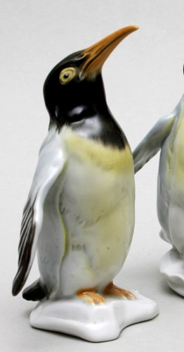 Pinguin porzellanfigur ens - porzellanfigur,