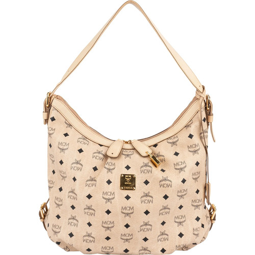 Mcm monogram visetos hobo - monogram,
