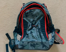 Satch PACK Schulrucksack - Blau, Pink Phantom