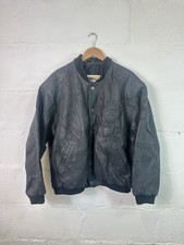 Vintage Lederjacke schwarz