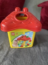 Lego 5461 Duplo Formen Haus Sortier Eimer Steine Sammlung mit Rasseln