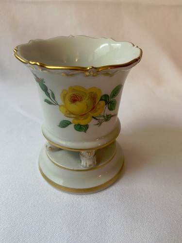 Meissen füßchenvase - meissen,