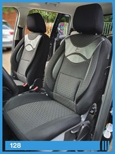 MAß Schonbezüge für VW T4 MULTIVAN TRANSPORTER CARAVELLE 1+1 Sitzbezüge 128