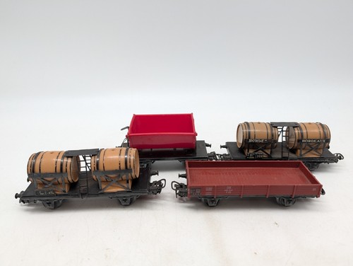 Märklin güterwagen - 4x,
