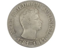 DDR 10 Mark Silber 1966 Karl Friedrich Schinkel Stempelglanz!