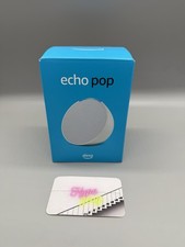 Amazon Echo Pop (Neueste Generation) Smart Speaker mit Alexa – Neu & OVP weiß