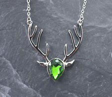  Trachtenschmuck Trachtenkette Samtband Oktoberfest Dirndlkette Hirsch Wies'n 