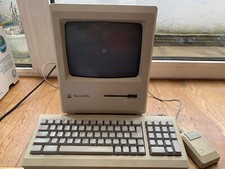 Macintosh Apple Mac Plus 4MB + Keyboard + Mouse + Floppy Disk Drive + Software