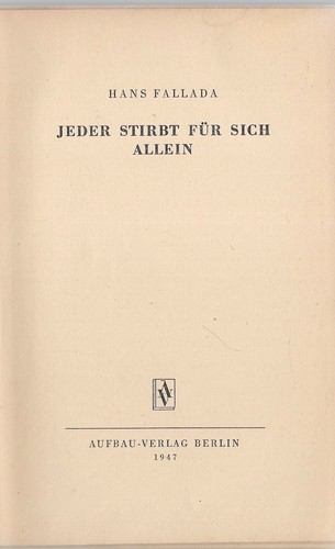 Hans fallada jeder - fallada,