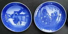 Weihnachtsteller 1980,1981,1983-1984,1987 Royal Copenhagen ,Königlich Kopenhagen