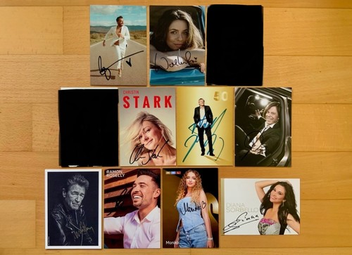 Schlager handsignierte - schlager,