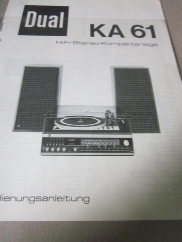 Dual hifi stereo - dual, ka