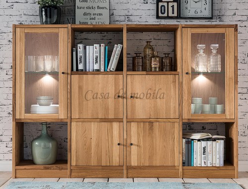 Massivholz highboard - massivholz,