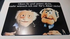 Blechschild/ Spruch/ Muppets/  Deko/ Schild/ Waldorf & Statler/ lustig/ witzig