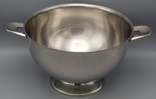 WMF alte RÜHRSCHÜSSEL auf Fuß Cromargan Ø ca.22cm 2,5 Liter Wagenfeld SELTEN