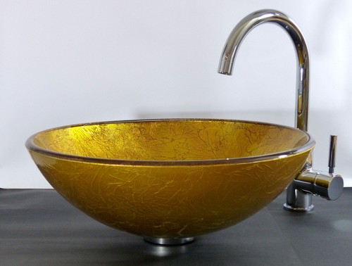 Aufsatz glas waschbecken - aufsatz,