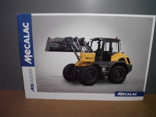 Mecalac 1600 schwenklader - mecalac, as