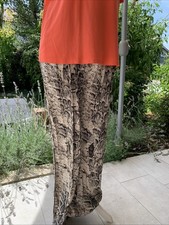 KAOS ICONA luftige lockere Hose Gr. D 42-44 IT 48 Sommerhose tolles Muster