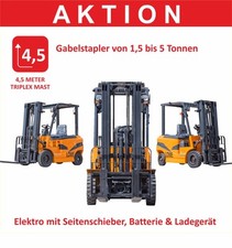 🔥Elektrostapler Gabelstapler Stapler Hochhubwagen Hubstapler Elektro NEU !