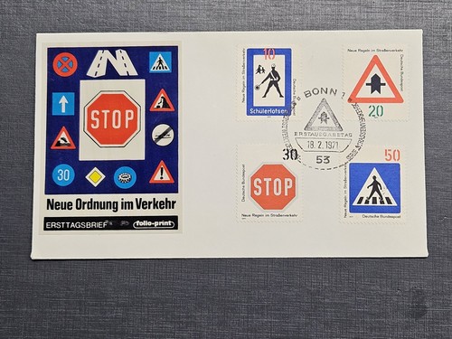 1971 bund fdc - 1971,