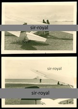2x Rossitten 1941 - Segelflieger - Russland Rybatschi - WK2 Foto 9x6cm