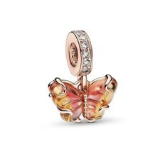 Rosegold Schmetterling Charm