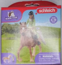 Schleich Set Horse Club 42542 Sarah & Mystery Pferd Reiterin Figur Araber Stute