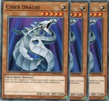 yugioh 3x Cyber Dragon
