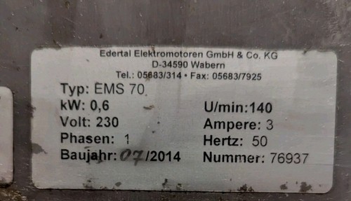 Edertal ems fleischwolf - edertal, 70